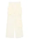 Pinko Sottocasa Trousers Made Of Polyester. In Yellow