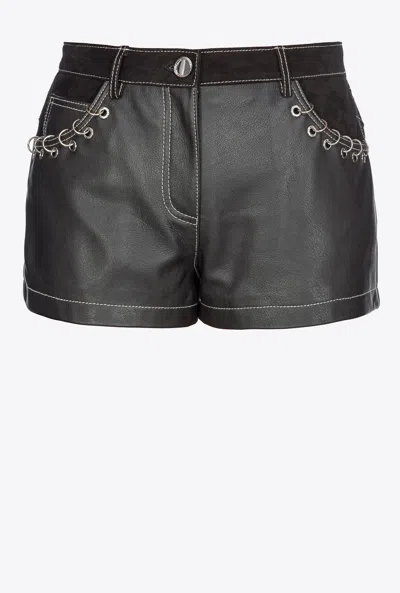 Pinko Shorts  In Black