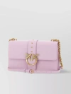 PINKO LEATHER BAG WITH ADJUSTABLE CHAIN STRAP