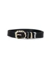 Pinko Leather Belt In Black
