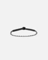 Pinko Leather Belt With Metal Inserts In Limo Black-shiny Nickel