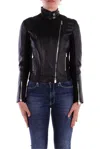 Pinko Leather Biker Jacket