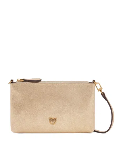 Pinko Leather Clutch Bag