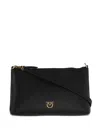 Pinko Leather Clutch Bag