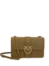 Pinko Mini Love One Cross Body Bag In Green
