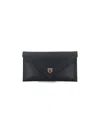 Pinko Black Calf Leather Bos Taurus Shoulder Bag In Black