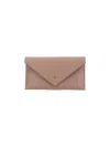 Pinko Chain Strap Envelope Shape Gold-tone Hardware Clutch In Pink