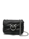 Pinko Leather Quilted Shoulder Bag