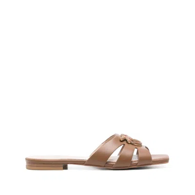 PINKO LEATHER SANDALS