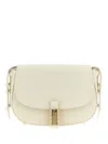 Pinko Love Bag Box Shoulder Bag In Nappa Leather In White
