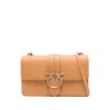 Pinko Love One Classic Cross Body Bag In Brown