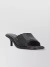 Pinko Leather Slippers Women Heel Kitten Toe