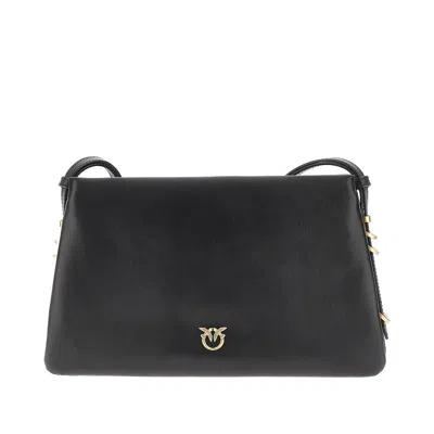 PINKO LEATHER 'TRIPLET' CROSSBODY BAG