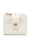 Pinko Leather Wallet In Weiss