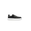 Pinko Yoko 06 Metallic-trim Platform Sneakers In Black