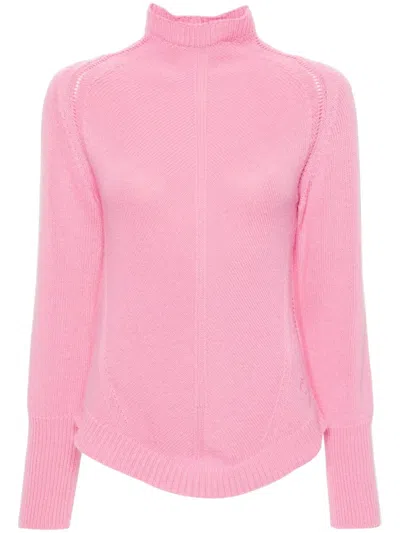 Pinko Legatura Sweater In Pink