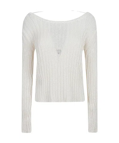 Pinko Leslie Sweater In White