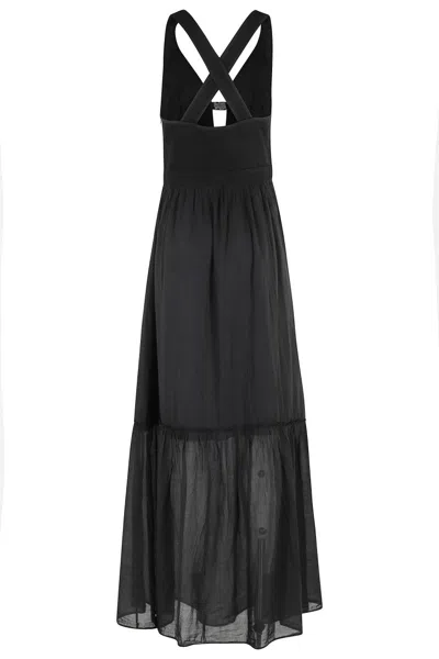 Pinko Lester Maxi Dress In Black