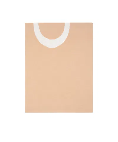 Pinko Lettering Logo Scarf In Pattern