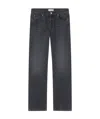 Pinko Leyda Loose Low-rise Jeans In Black