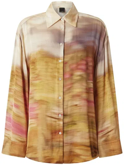 PINKO 'LIFE' BEIGE SHIRT