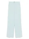 Pinko Wide-leg Celeste Trousers With Clean Waistband