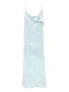 Pinko Sky Blue 'ibis Sacro' Dress