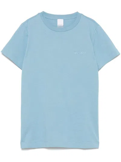 Pinko Light Blue 'start' T-shirt