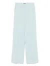 Pinko Wide-leg Celeste Trousers With Clean Waistband
