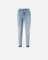 PINKO JEAN AJUSTÉ EN DENIM STRETCH CLAIR