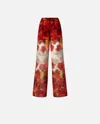 Pinko Christian Pants In Multicolour: Red/white