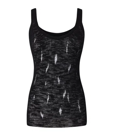PINKO PINKO LIGHTWEIGHT RIPS RIBBED TANK TOP
