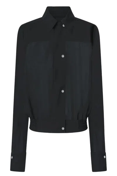 Pinko Lightweight Sheer Black Shirt