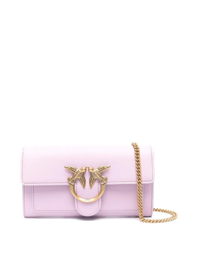 PINKO LILAC 'LOVE ONE' WALLET
