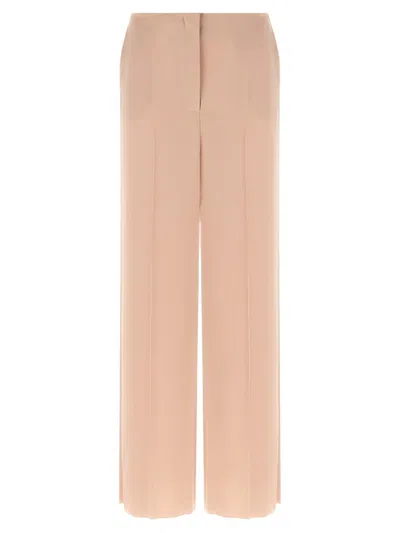Pinko Limoncello Satin Pants In Pink