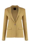 Pinko Linen Blazer Featuring Cut-out Detail
