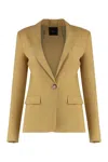 Pinko Linen Blazer Featuring Cut-out Detail