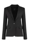 Pinko Linen Blazer Featuring Cut-out Detail