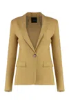 Pinko Linen Blazer Featuring Cut-out Detail