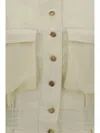 Pinko Linen Chemisier Dress