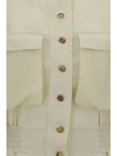 Pinko Linen Chemisier Dress