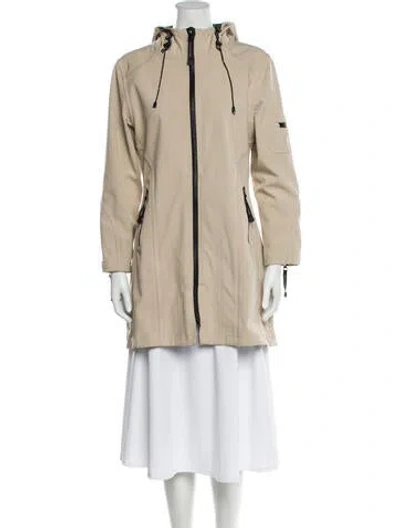 Pre-owned Pinko Linen Jacket W/ Tags In Neutral