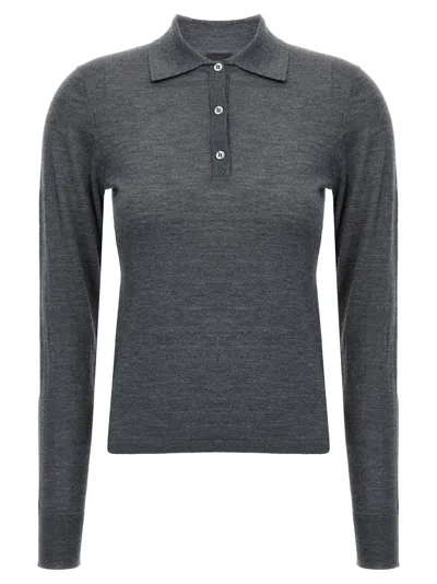 PINKO LIQUOROSO POLO GRAY