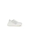 Pinko Love Birds-embellished Platform Sneakers In White