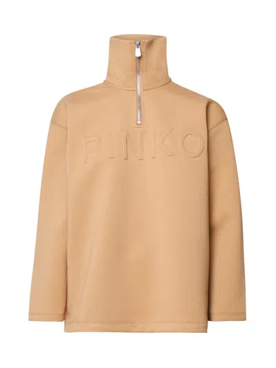 Pinko Logo In Beige