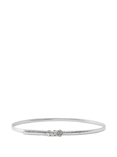 PINKO LOGO-BUCKLE BELT
