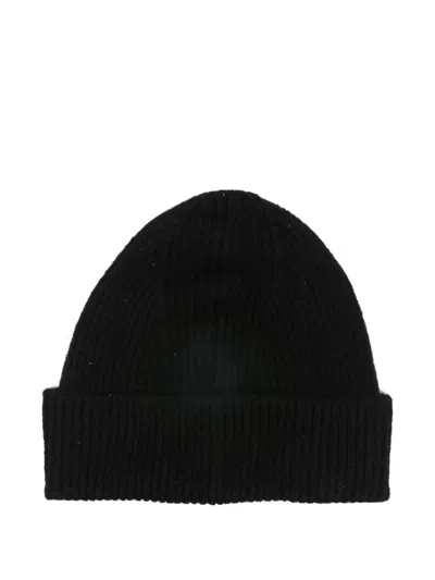 Pinko Logo-detail Beanie In Black