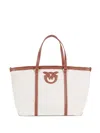 Pinko Logo-detail Cotton Tote Bag