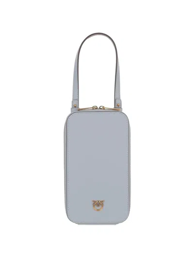 Pinko Logo-detail Cross Body Bag In Red