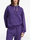 Pinko Logo-detail Hoodie In Animal Print